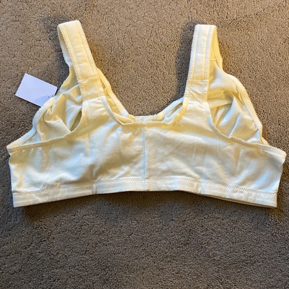 ***NWT*** LEADING LADY “MERYL” COTTON FRONT-CLOSURE COMFORT AND SLEEP BRA - Picture 5 of 9